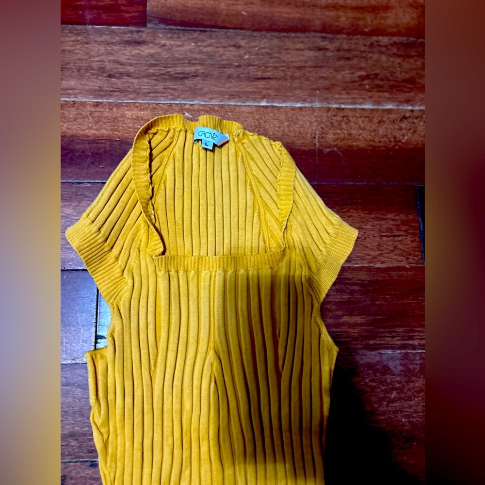 Cache size L super narrow blouse